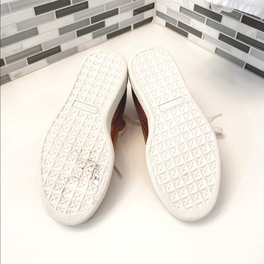 Puma Basket Rose Gold Sneakers - Picture 6 of 8